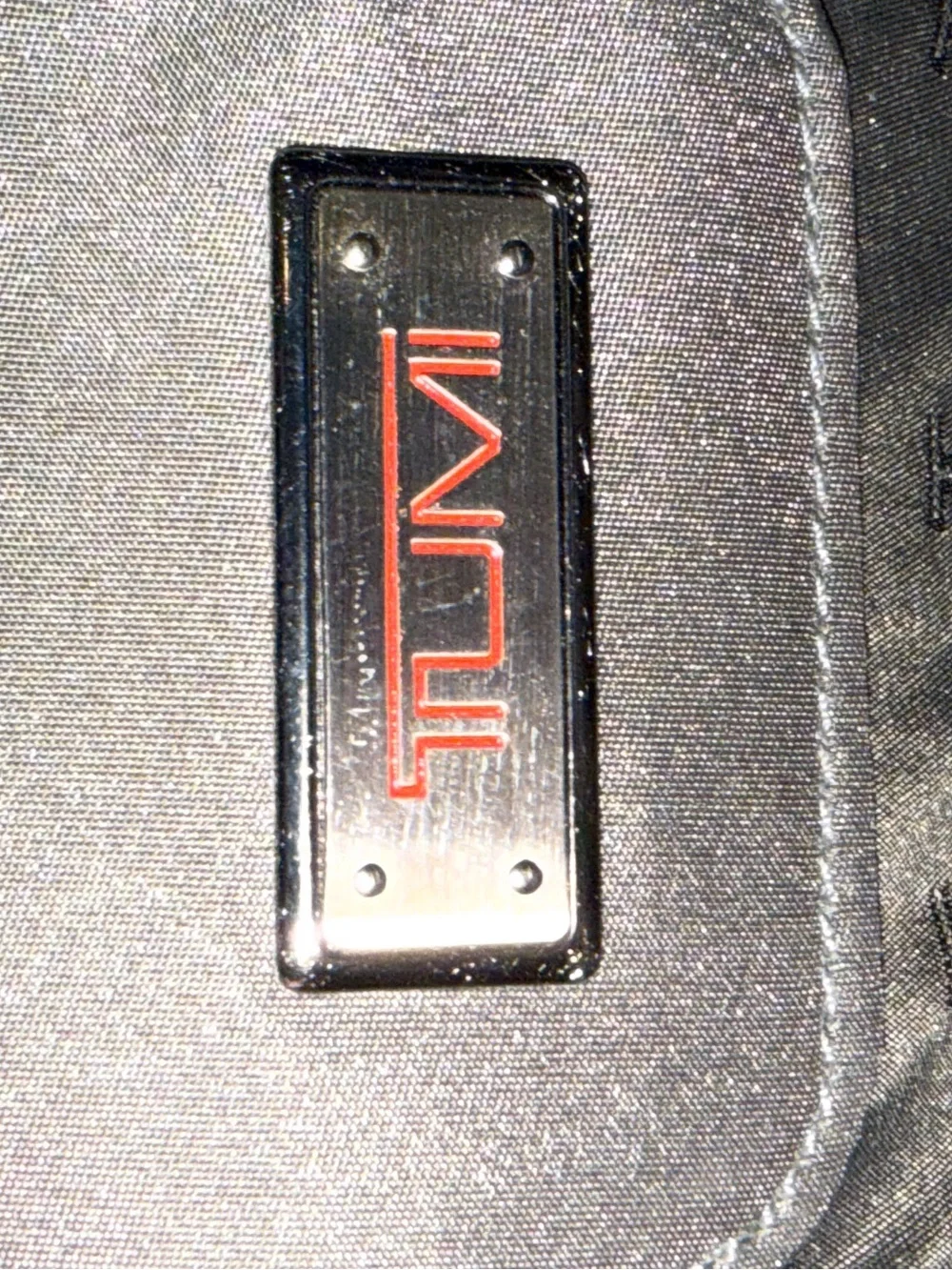 TUMI Black Ballistic Nylon Expandable Laptop Briefcase Business Travel Bag
